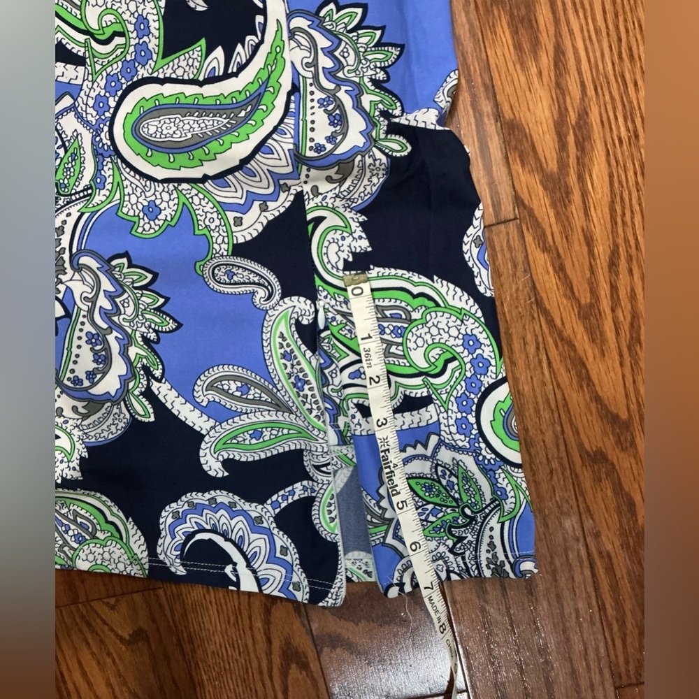 Jude Connally Blue and Green Paisley Morgan Skort - Picture 3 of 5